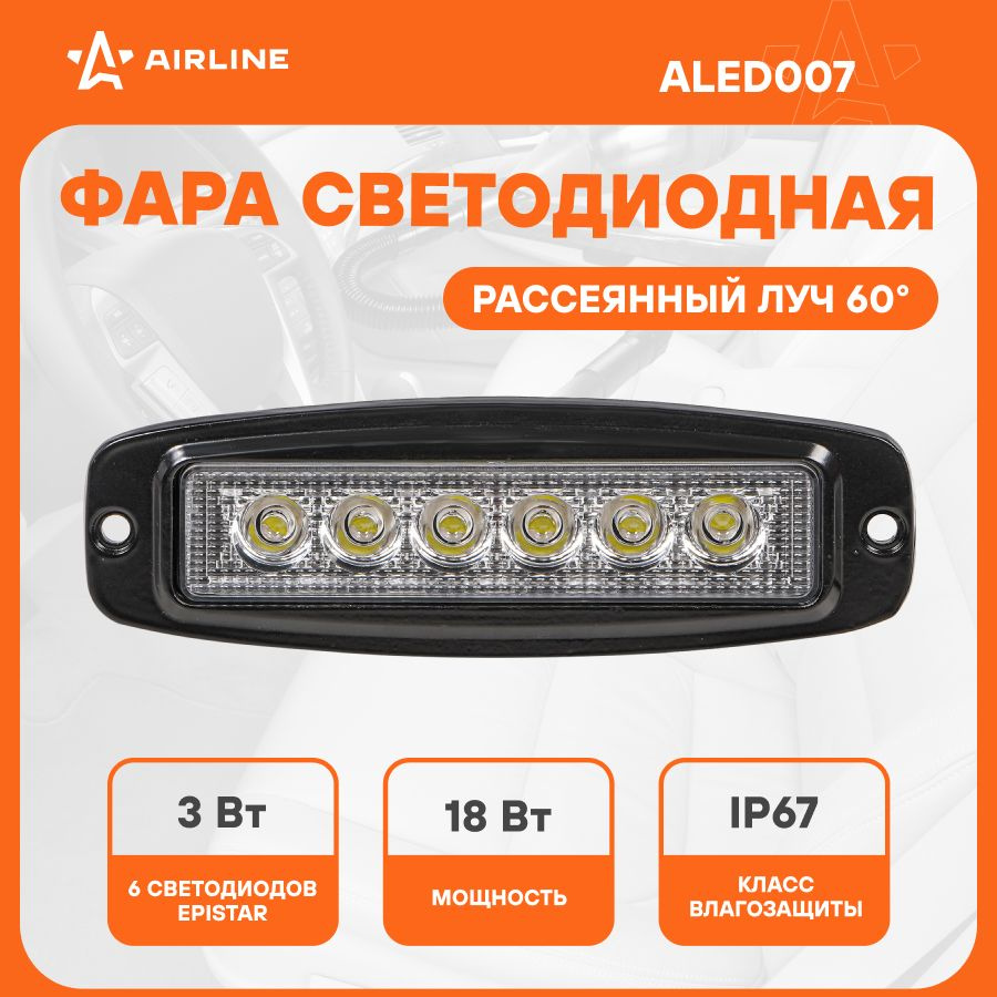 Оптика фары LED-DIP 12 диодов на мотоцикл Иж, Урал, Минск (dмм) купить с доставкой