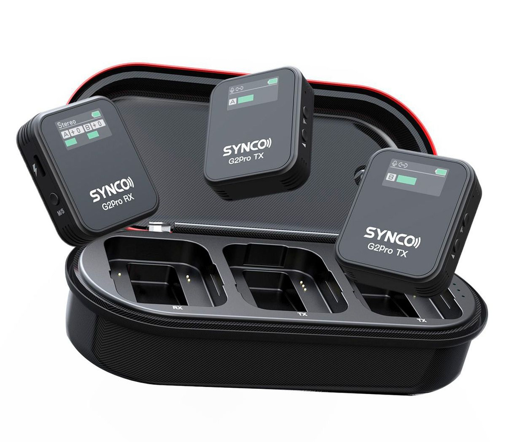 Беспроводная система Synco G2 A2 Pro, TX+TX+RX, 2.4 ГГц, 3.5 TRS / TRRS, USB, USB-C  #1