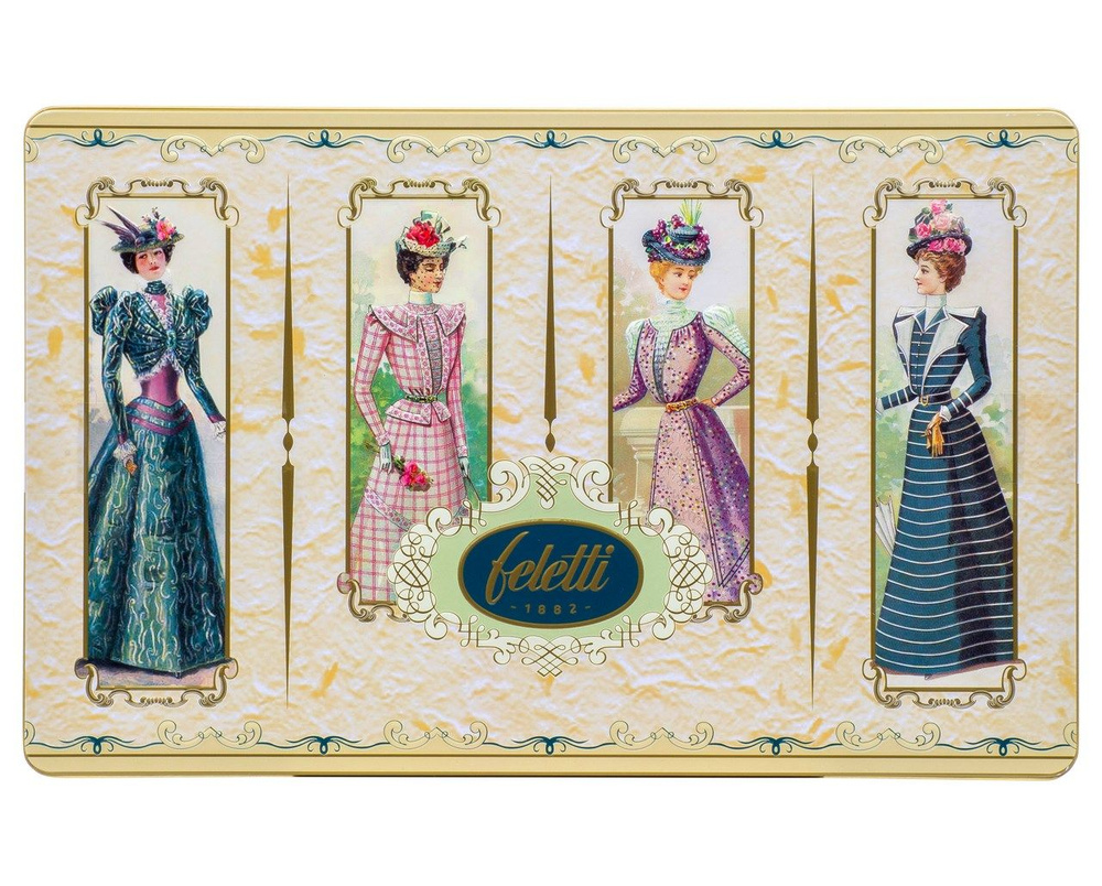 Набор шоколадных конфет Feletti 1882 Latta Dama пралине ассорти, 300г ...