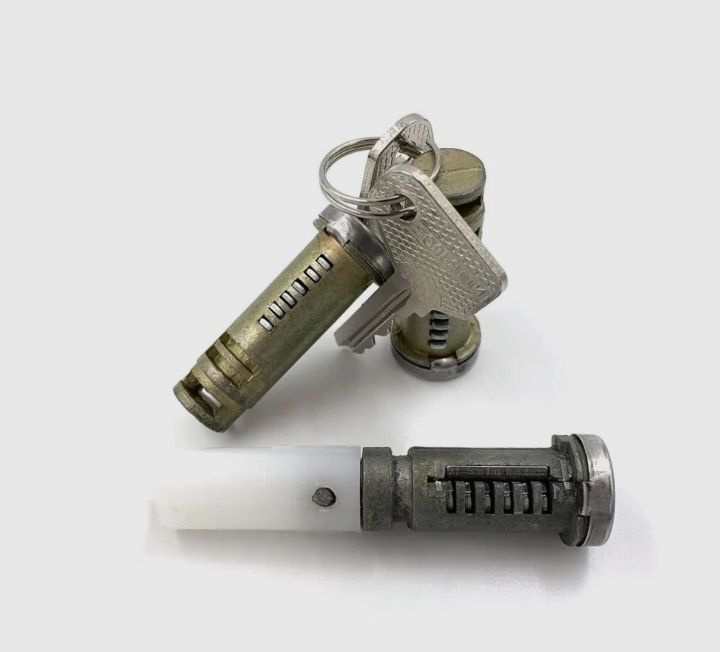 Комплект цилиндров замков ( личинок ) дверей ВАЗ 2105, 2107 - LADA арт ...