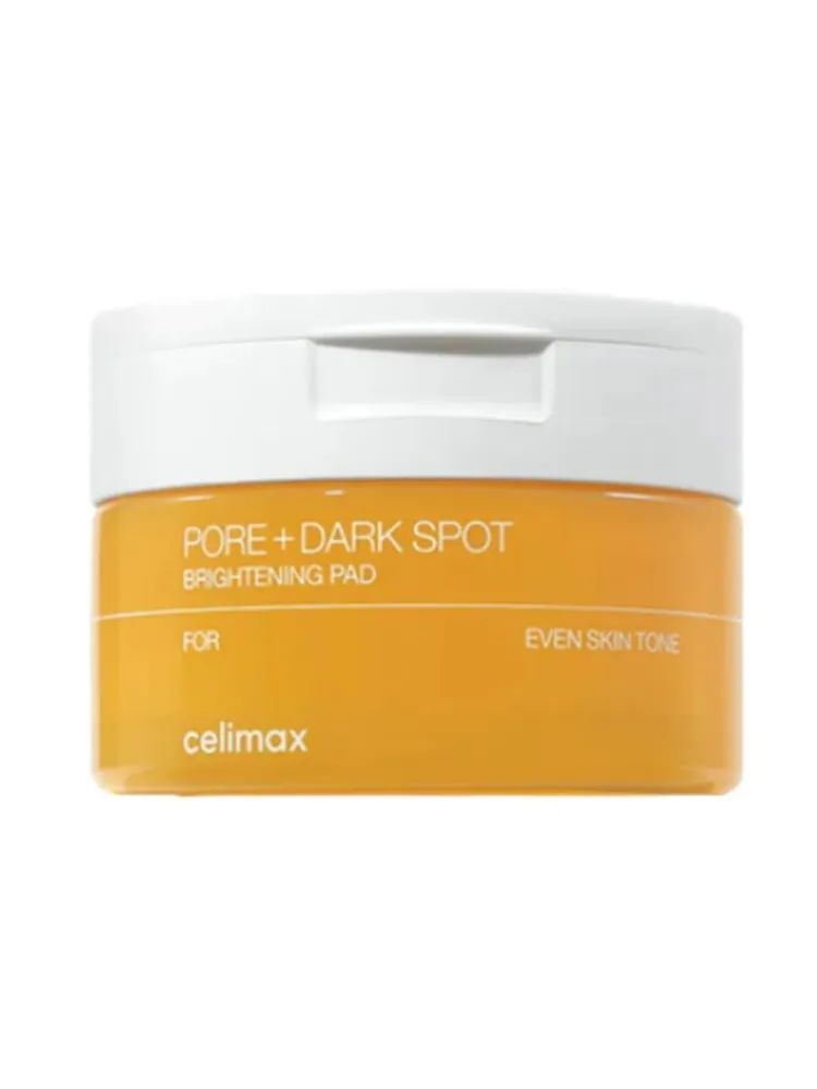 Осветляющие тонер-пэды для лица/ Celimax PORE + DARK SPOT BRIGHTENING PAD 100ml / 40pads  #1