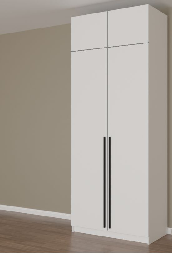 Шкаф распашной Пакс 2-х створчатый, 100x45x250 см - купить по выгодной ...