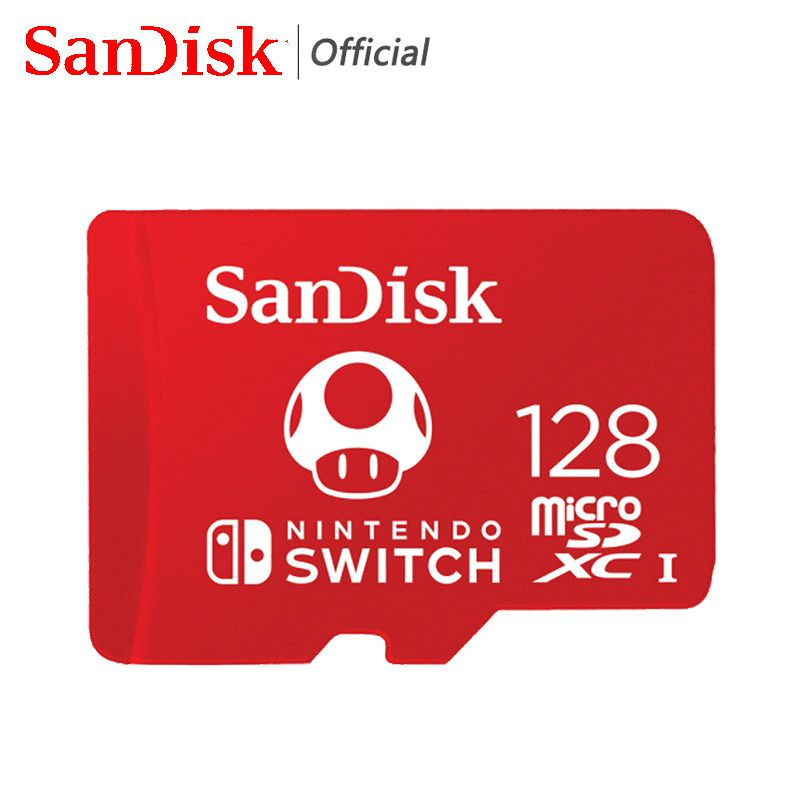 SanDisk Карта памяти Nintendo Switch 128 ГБ (SDSQXAO-128G) #1