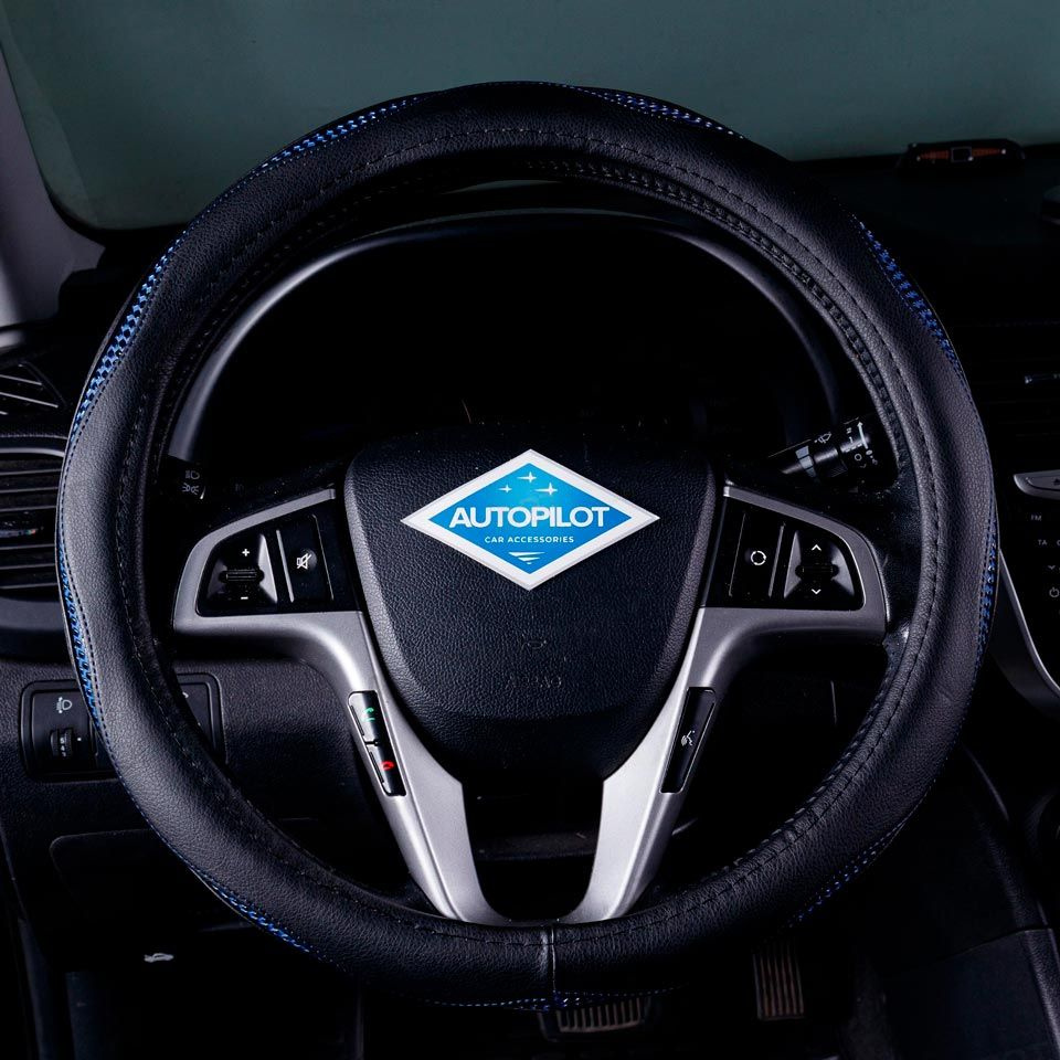 Оплетка, чехол (накидка) на руль Хендай Акцент (2006 - 2011) хэтчбек 3 ...