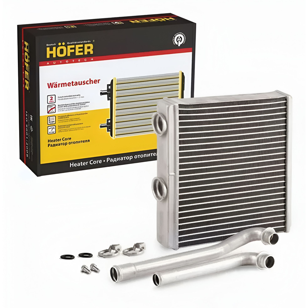 Радиатор отопителя Lada 2190 Гранта FL (18-) "HOFER" - HOFER арт ...