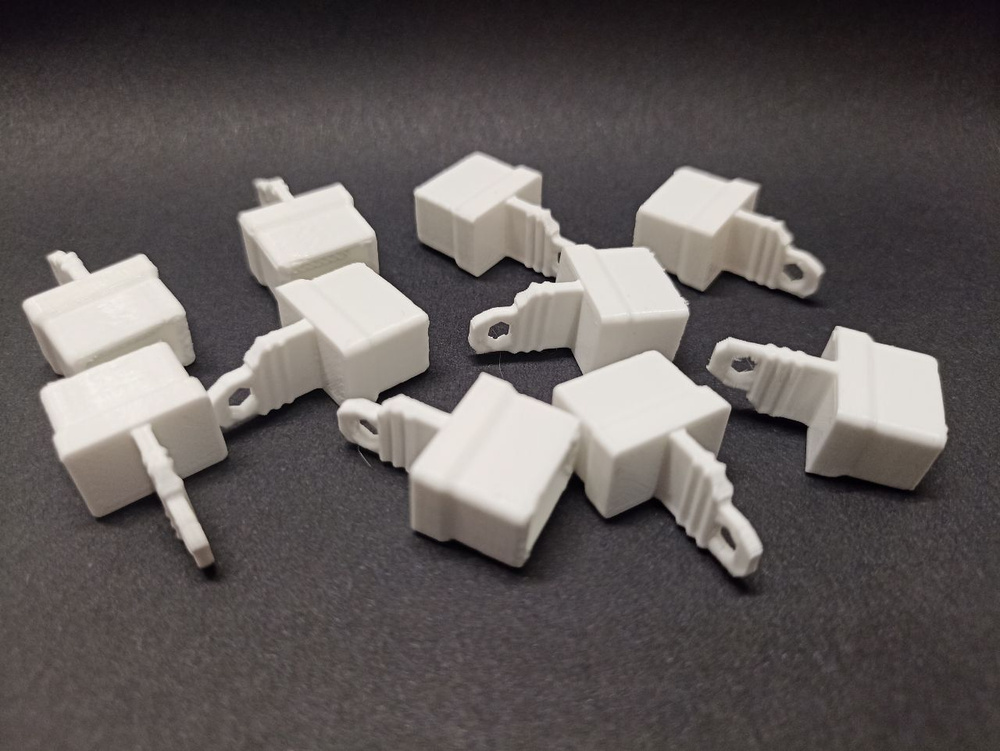 Пылезащитная заглушка Заглушка для разъема SFP Белая (2 шт), арт. SFP-2 ...