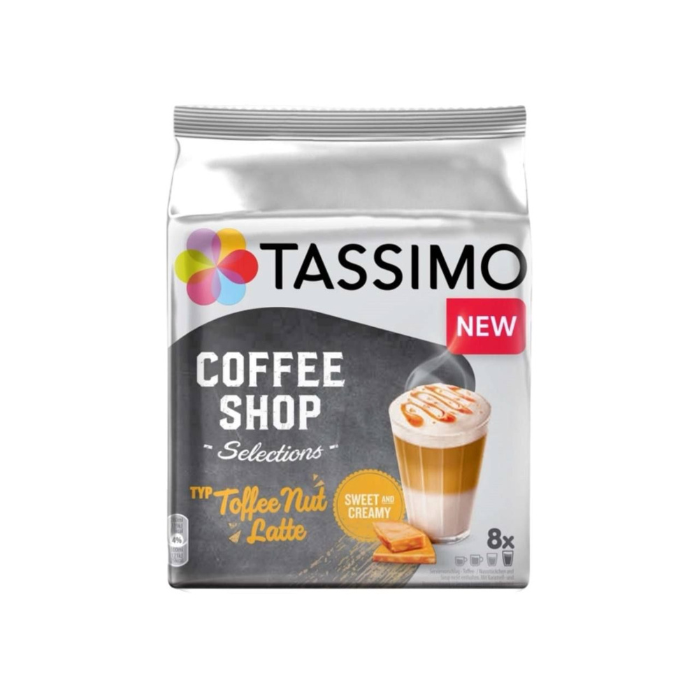 Кофе в капсулах Tassimo TOFFEE NUT LATTE, 8 порций купить на OZON по ...
