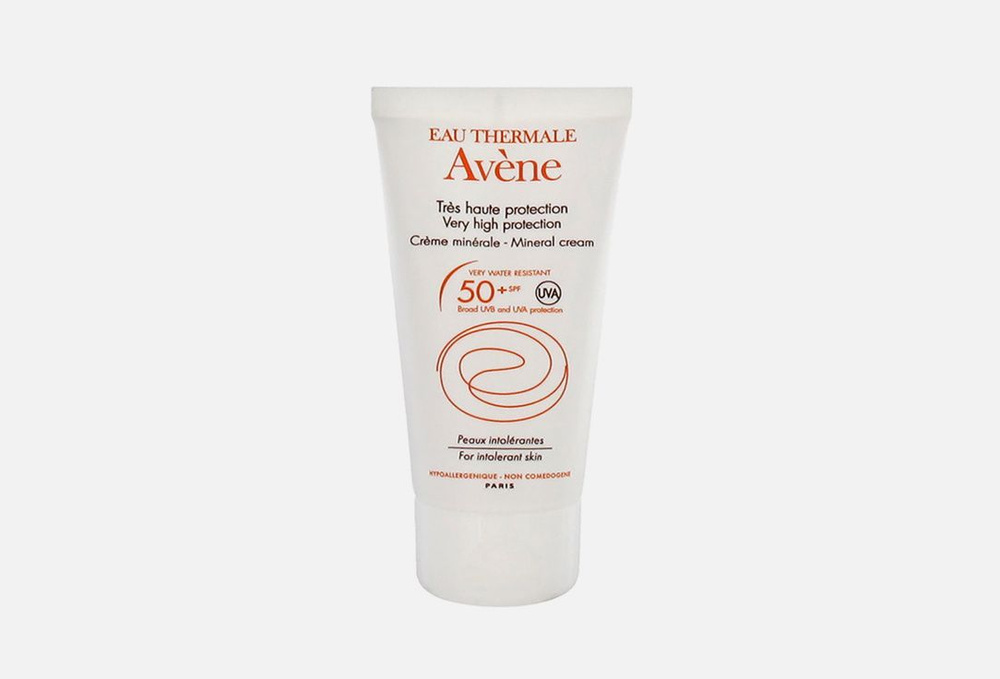 Солнцезащитный крем SPF50+ EAU THERMALE AVENE, Mineral Cream 50 мл #1