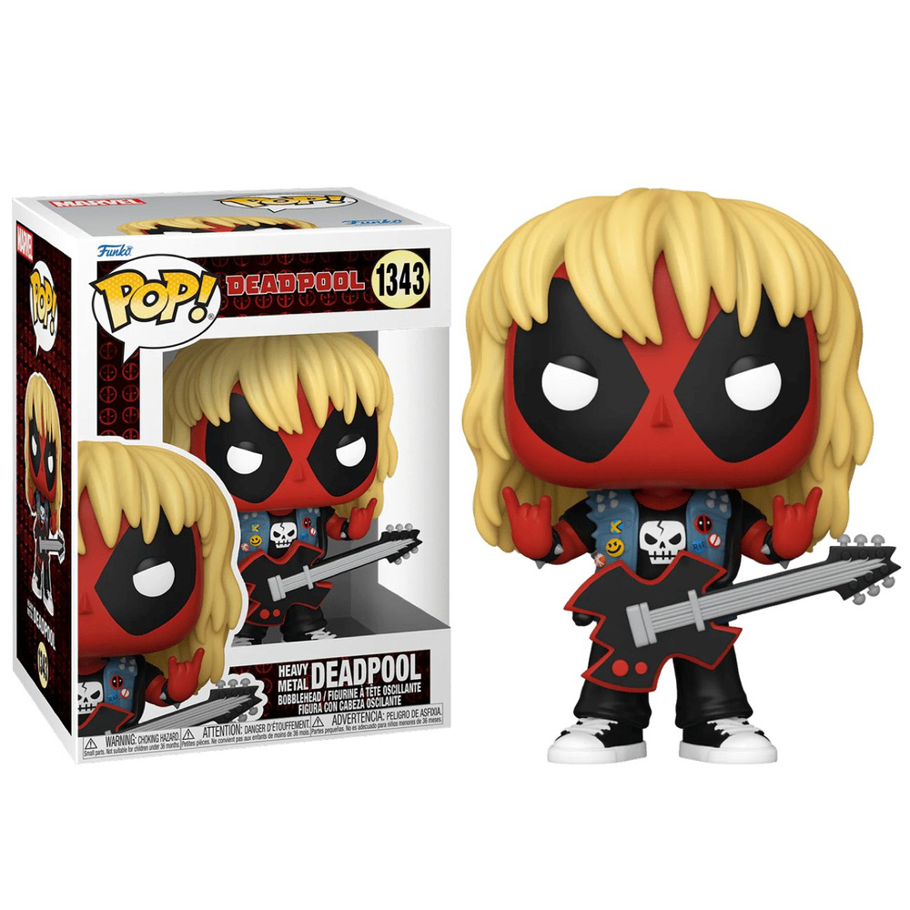 Фигурка Funko Pop! Deadpool Heavy Metal (Фанко Поп Дэдпул хэви метал)