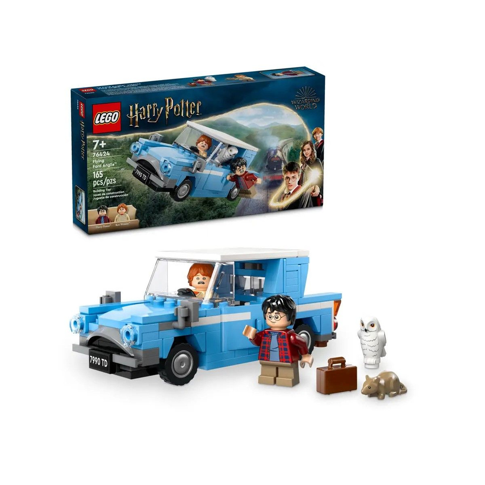 76424 Пластиковый Конструктор LEGO Harry Potter 76424 Flying Ford Anglia  Летающий Форд Англия - купить с доставкой по выгодным ценам в  интернет-магазине OZON (1508489989)