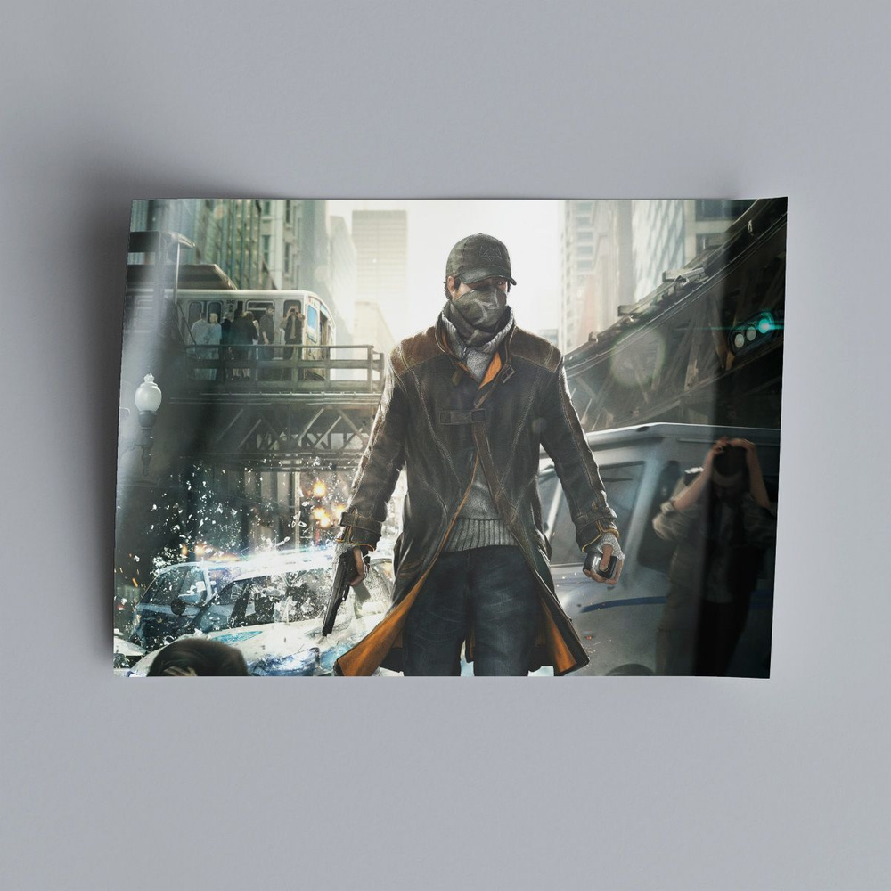 Постер Watch Dogs #5, 30x40 см #1