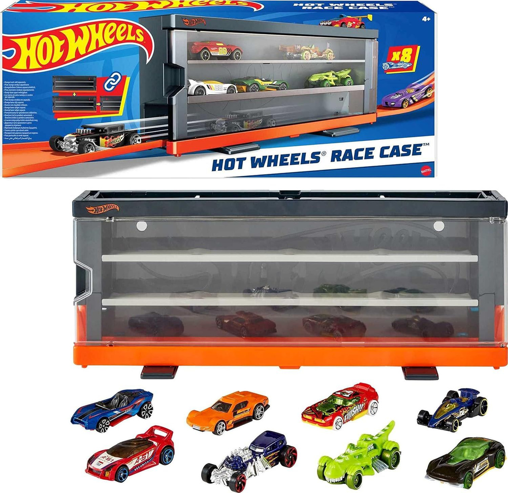 Моторизированный гоночный трек Hot Wheels Гигантская петля Безумные столкновения HNL97  #1