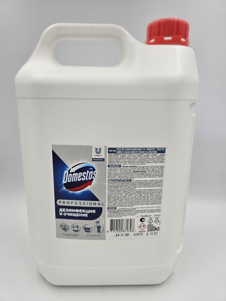 Domestos Professional Свежесть Атлантики, профессиональное чистящее ...