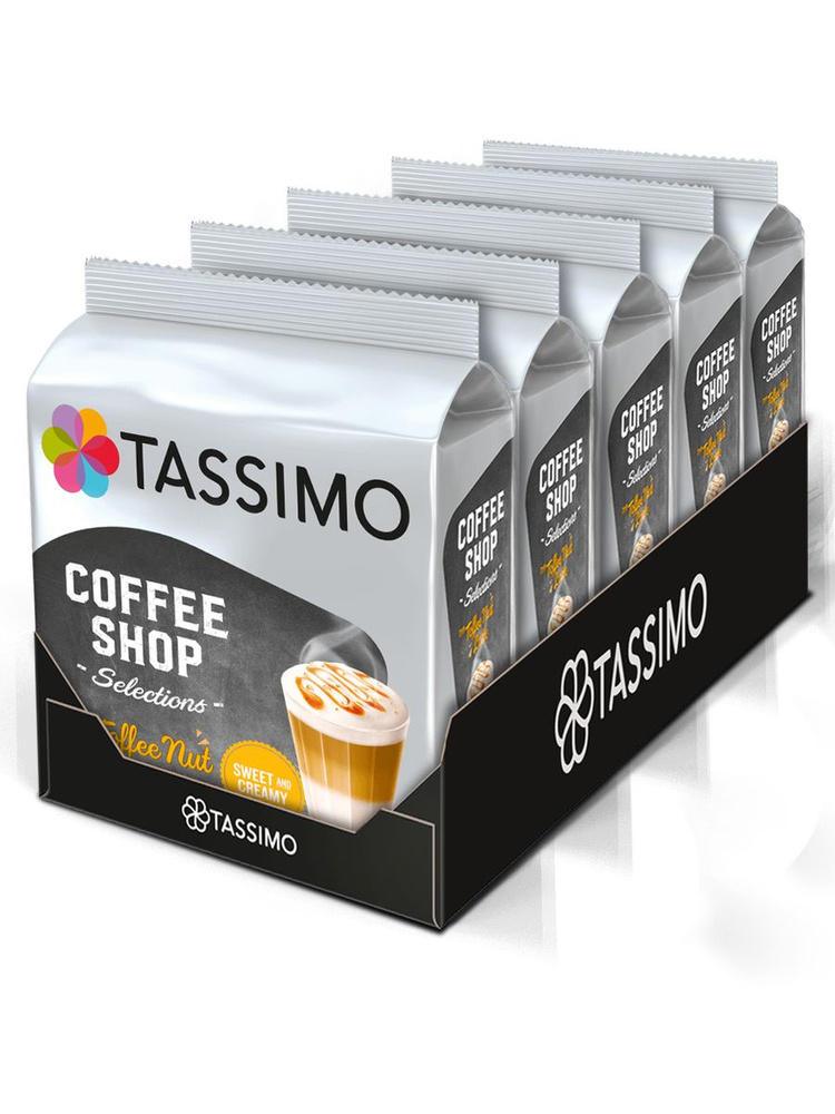 Кофе в капсулах Tassimo Coffee Shop Toffee Nut Latte, 40 порций #1