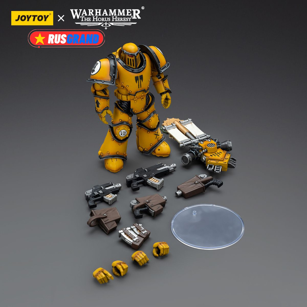 Подвижная фигурка JOYTOY Warhammer 40000 Imperial Fists Legion MkIII ...