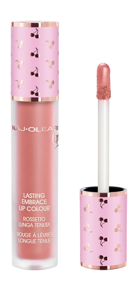 Жидкая губная помада / 11 metallic pink / Naj Oleari Lasting Embrace ...