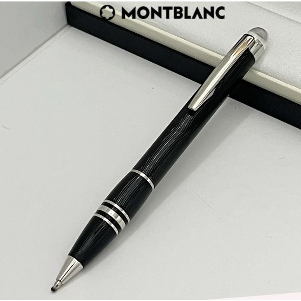 Montblanc Ручка Шариковая, Роллер, толщина линии: 0.7 мм, цвет: Черный  #1