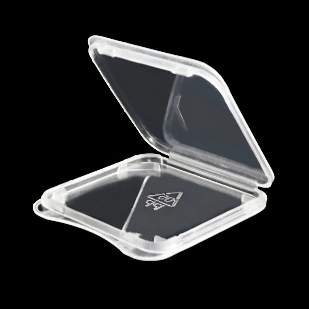Чехол кейс прозрачный футляр для хранения карты памяти SD, 1 шт  #1