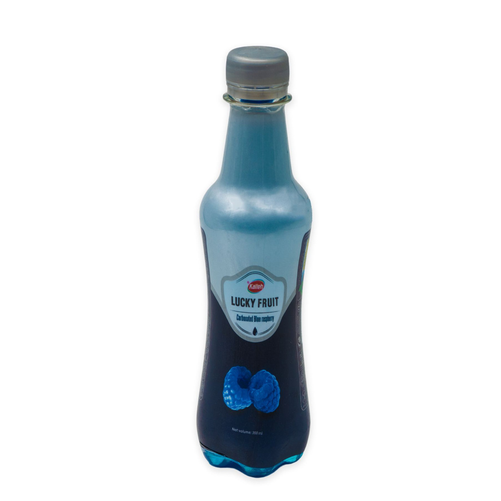 Газированный напиток со вкусом Голубой малины Lucky Fruit 0,33 л  #1