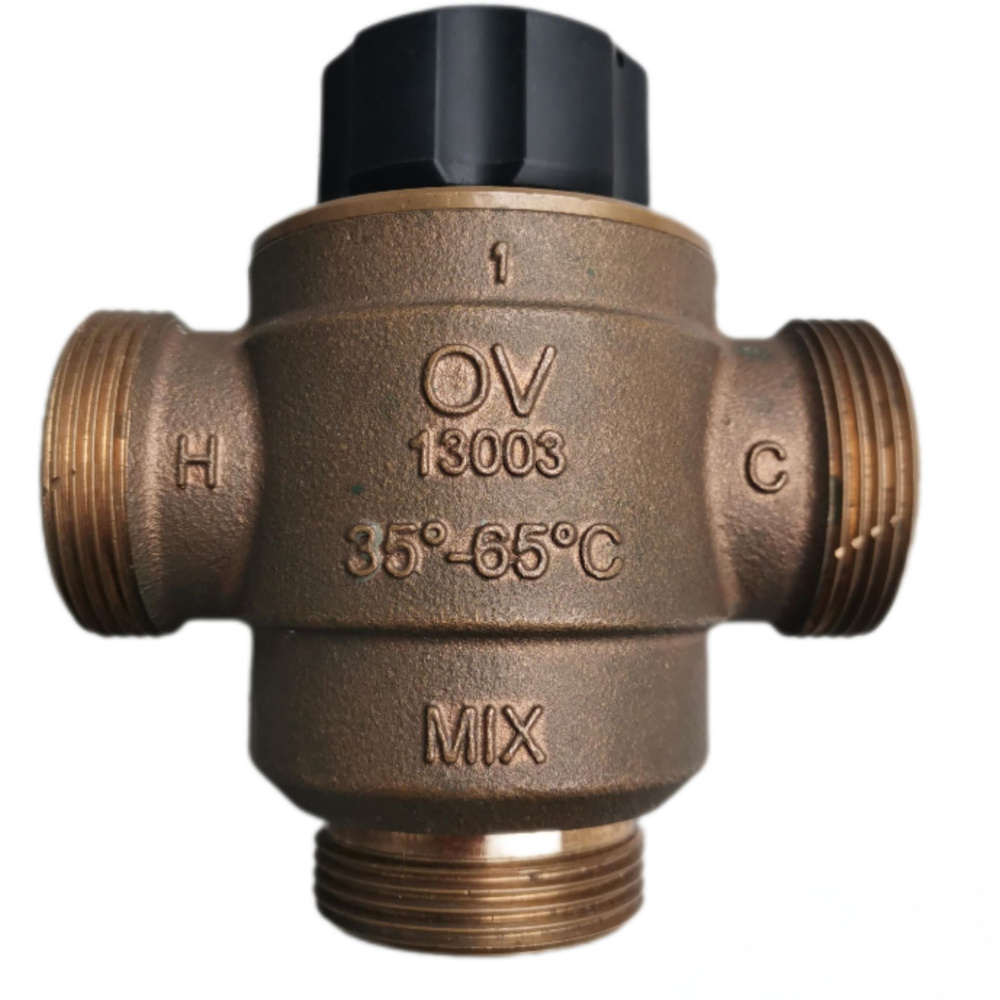 Клапан термостатический смесительный Oventrop Brawa-Mix 11/2" DN 32 НР, с защитой от ожогов. Art 1300308 #1