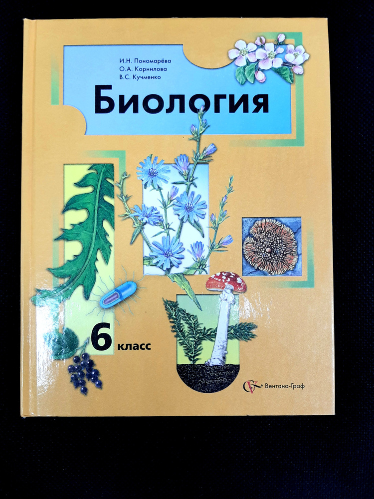 Биология. 6 класс. Учебник. ФГОС. 2011 | Пономарева Ирина Николаевна ...