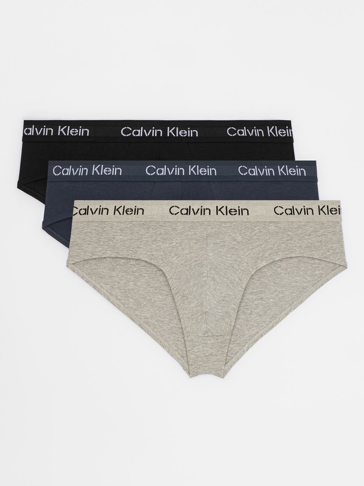 Комплект трусов хипстеры Calvin Klein Underwear, 3 шт #1
