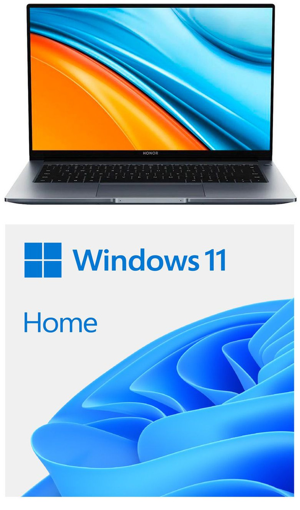 Ноутбук Honor Honor MagicBook 14 NMH-WDQ9HN + Microsoft Карточка ...