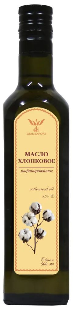 Масло Dial-export хлопковое рафинированное, 500мл - 2 шт - купить с ...
