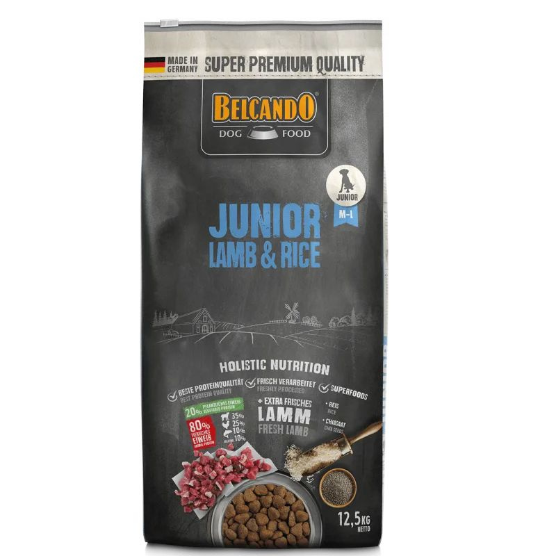 Belcando Junior Lamb & Rice (ягненок/рис) Сухой корм Белькандо с ...