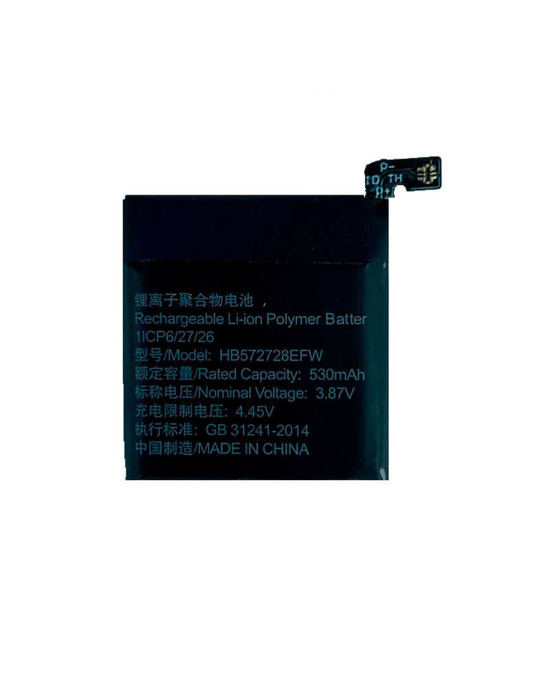 Аккумулятор для смарт часов Huawei GT 4 41mm HB572727EFW 530 mAh #1