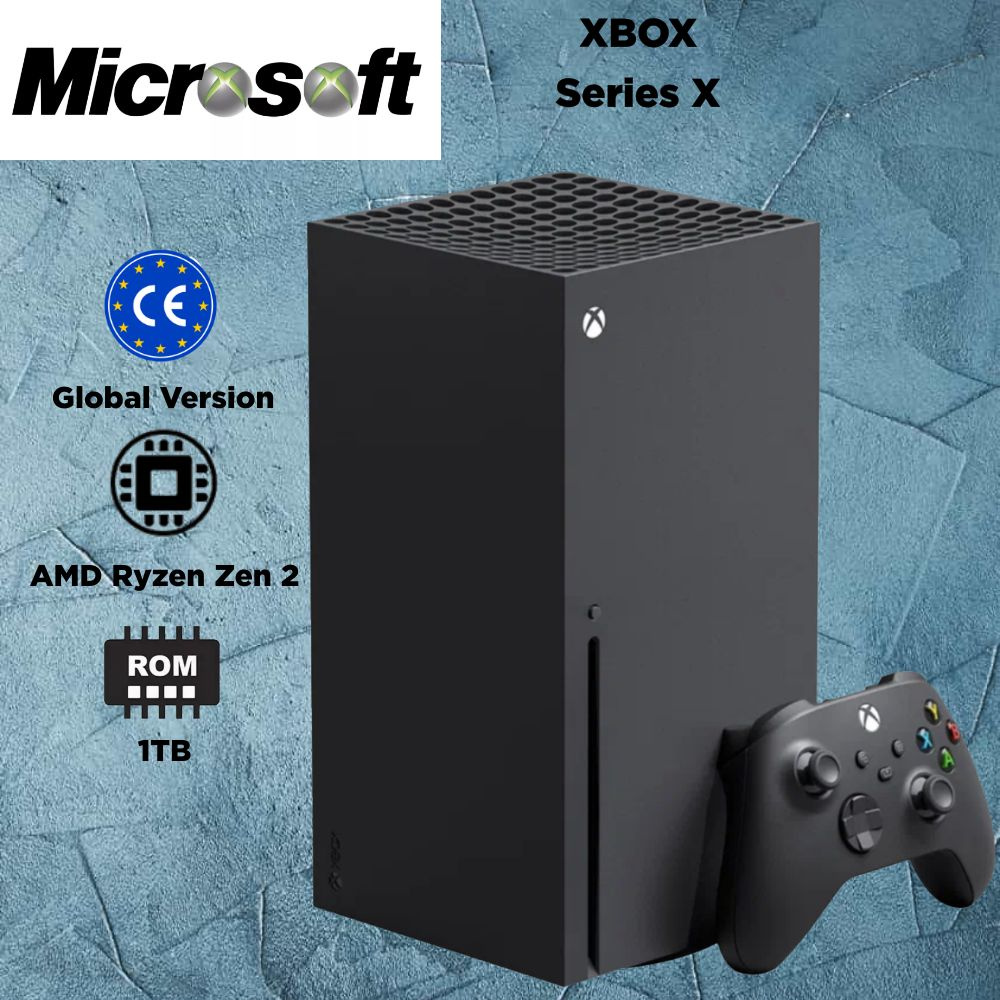 Игровая консоль Microsoft Xbox Series X, черный - купить с доставкой по ...