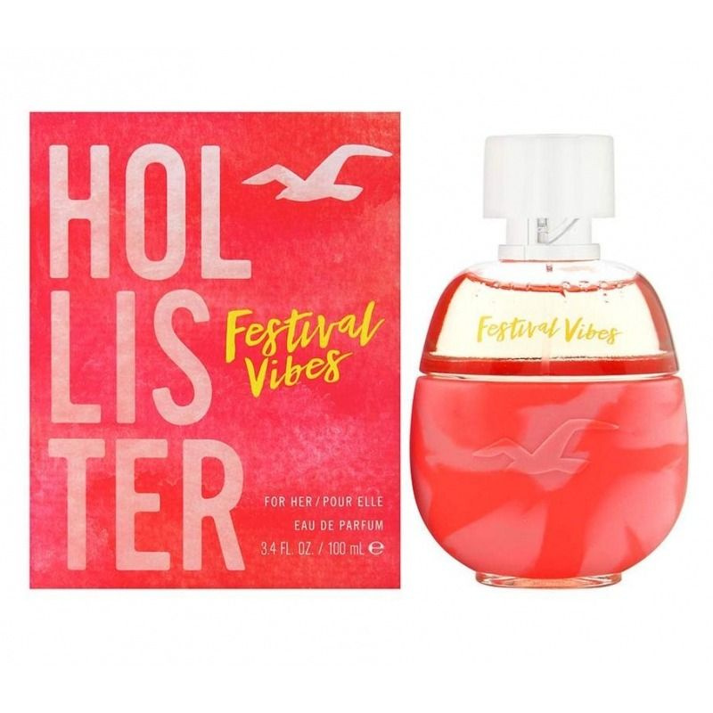 Hollister, Festival Vibes For Her, 100 мл., Парфюмерная вода Женская #1