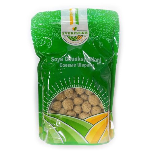 SOYA CHUNKS Indian, Everfresh (СОЕВЫЕ ШАРИКИ, Эверфреш), 250 г. #1