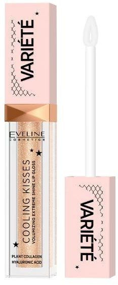 Eveline Cosmetics Охлаждающий блеск для увеличения объема губ VARIETE 01 COOLING KISSES, 6,8мл  #1