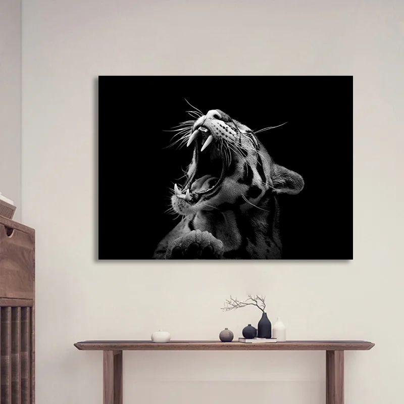 Картина леопард, 50х70 см. #1