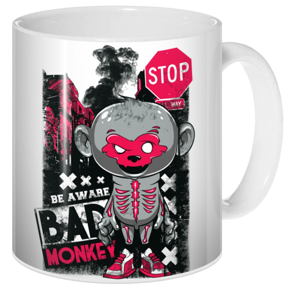 Кружка Be Aware Bad Monkey #1