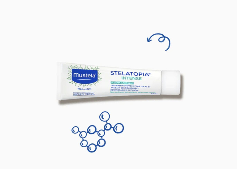 Mustela Stelatopia интенсивный крем 30 мл #1