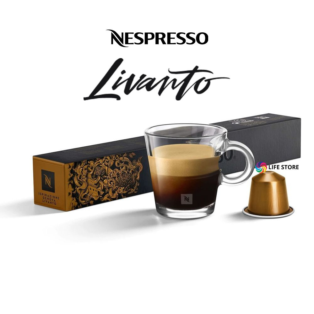 Кофе в капсулах Nespresso LIVANTO, 10 шт., для кофемашин Original #1