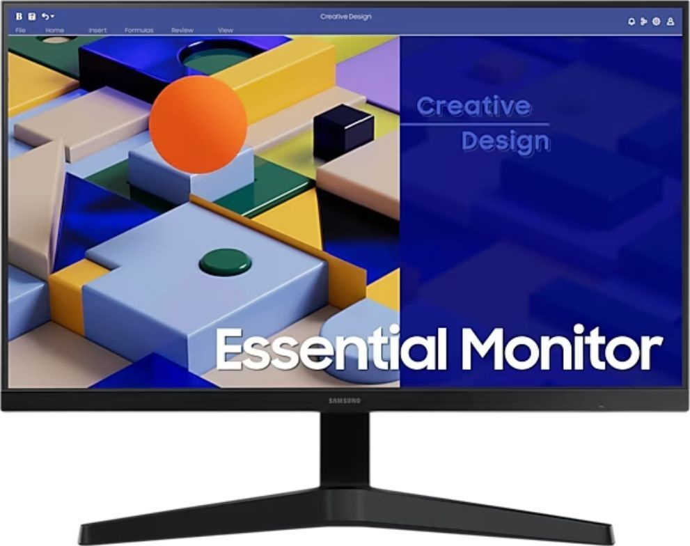 Samsung 27" Монитор Essential Monitor LS27C310EAIXCI, черный #1