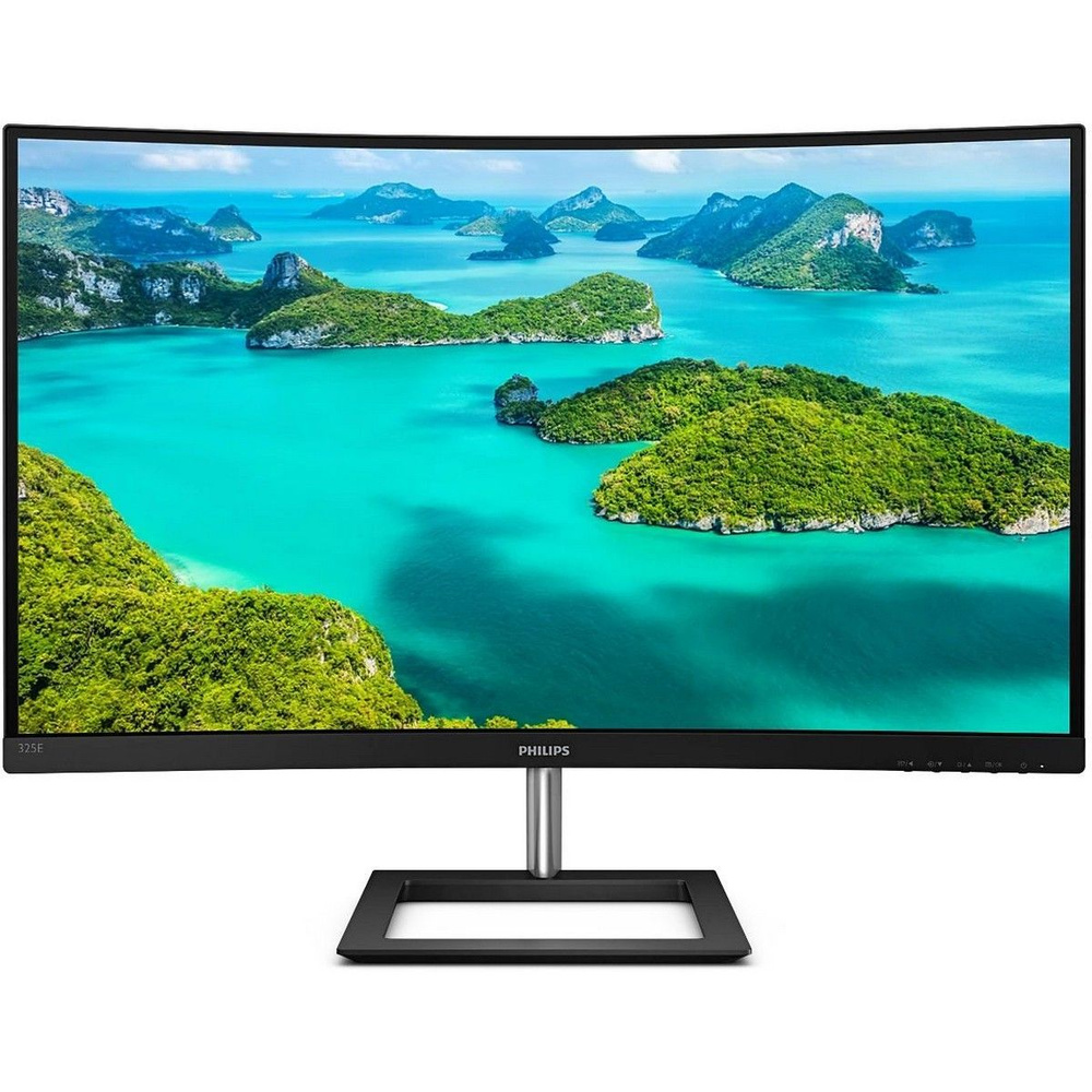 Philips 31.5" Монитор 325E1C, VA, 2560x1440, 75 Гц, черный #1