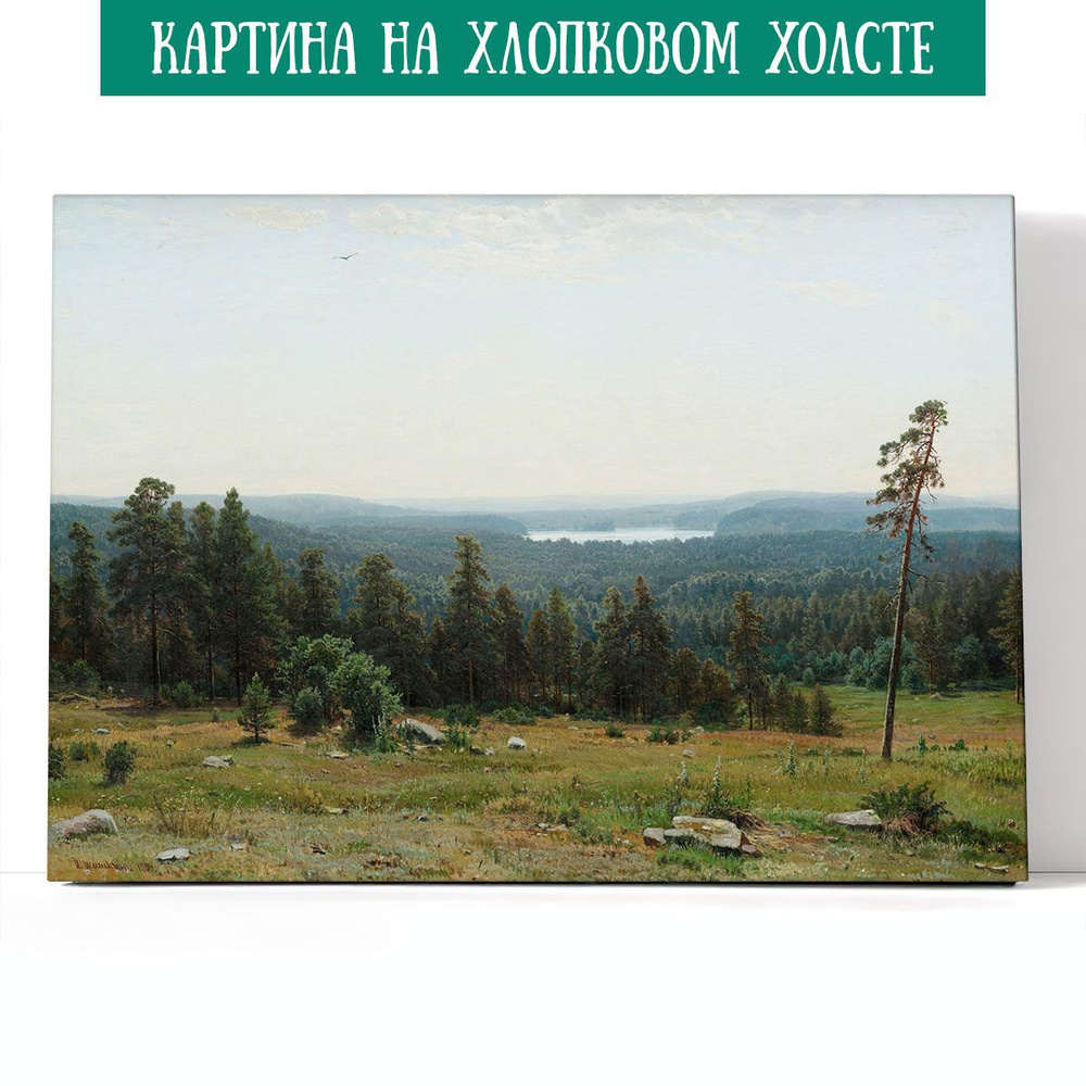 Арт-сити Картина "Лесные дали. Иван Шишкин" 30x40 см #1