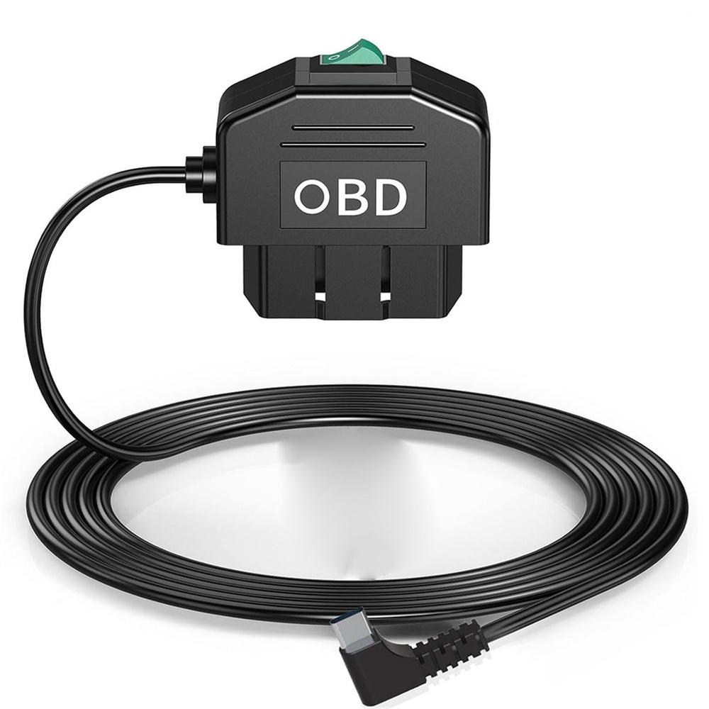 Комплект Проводов OBD Видеорегистратора, С Кабелем Питания OBD От 12 До 24 В До 5  #1