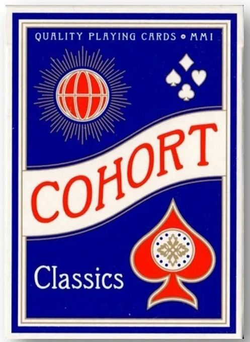 Игральные карты Cohort Classics Blue #1