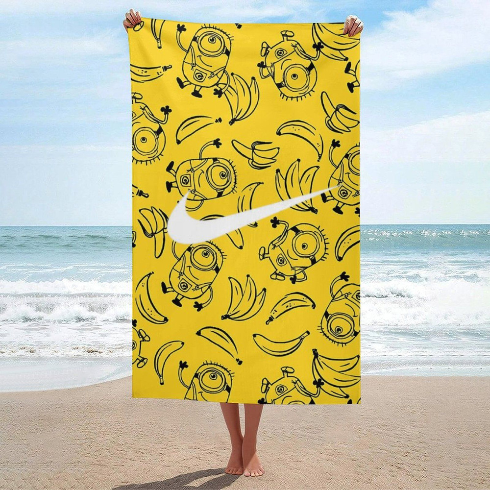 Nike Полотенце для ванной, Полиэфирный шелк, 80x130 см, разноцветный, 1 шт.  #1