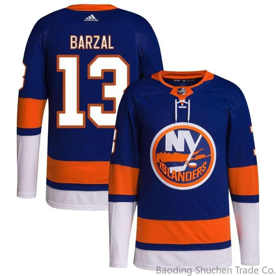 NHL джерси хоккейная Нью-Йорк Айлендерс New York Islanders Jersey 13 Mathew Barzal  #1