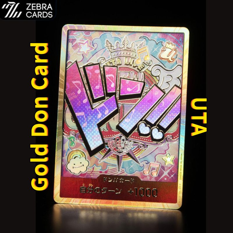 Bandai Ван Пис коллекционные игровые карточки от PRB-01 One Piece GOLD DON Cards(Японская версия)  #1