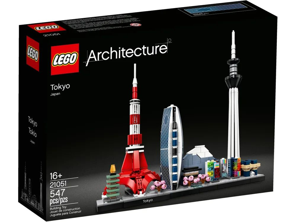 【＊プロフ＊ページ】 Конструктор LEGO Architecture 21051 Tokyo Токио купить на OZON по