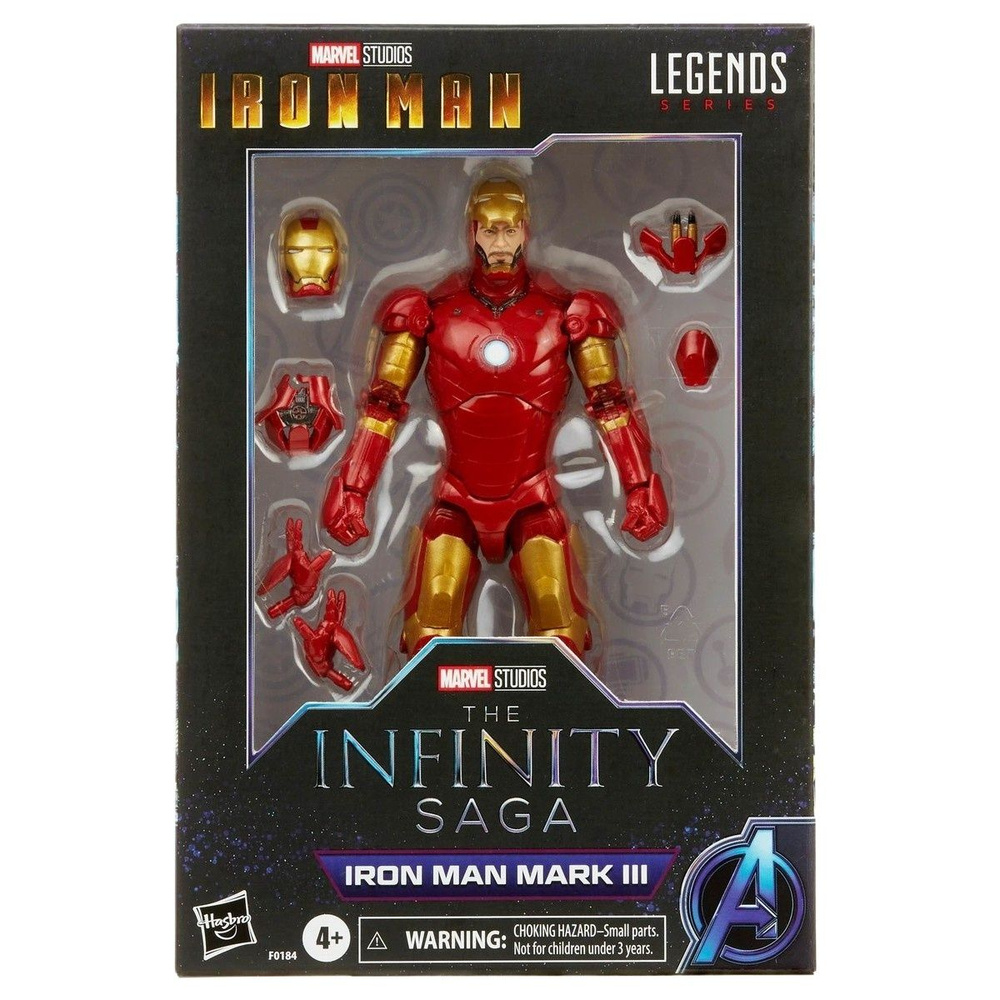 Hasbro Marvel Legends The Infinity Saga Series Action Figures Iron Man Mk3 16cm OZON 1695146481