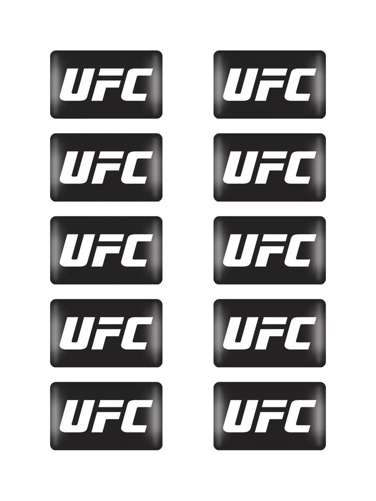 Стикеры на телефон 3d наклейка UFC #1