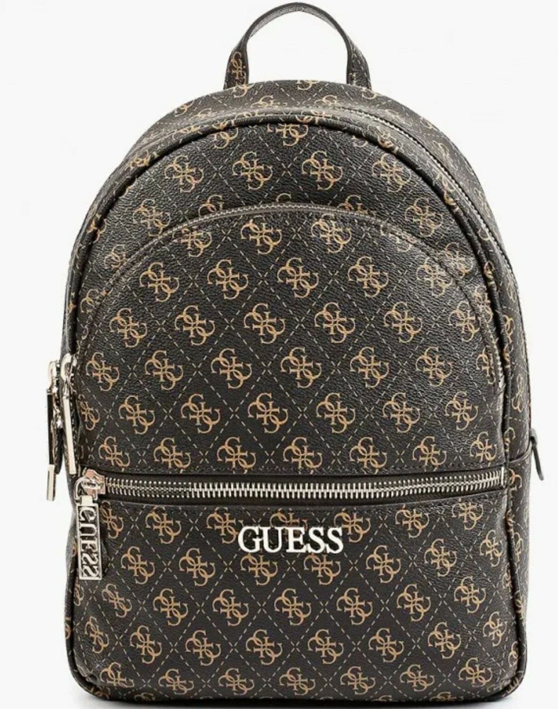 Рюкзак Женский Guess Manhattan Brown Logo #1